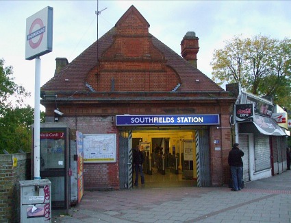 Southfields Tube Station, London
